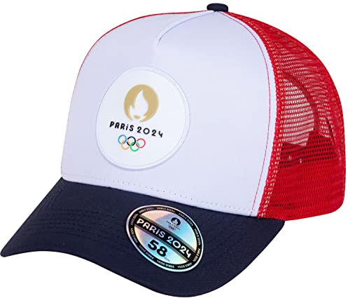 PARIS 2024 Casquette JO Collection Officielle Jeux Olympiques - Taille réglable