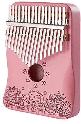 Kalimba Daumenklavier Rosa Kalimba 17 Ton Finger Daumen Klavier Musikinstrument (Color : 2)