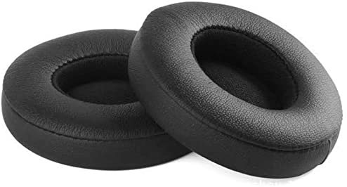 Ruiqas Replacement Ear Pads Protein Leather Ear Muffs Earpads Cushions Cover for Beats Solo 2 Solo 3 Wireless On-Ear Headphones