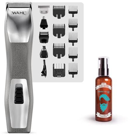 Wahl Chromium 11-in-1 Multigroomer + beard shampoo