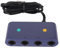 Gugxiom 3-in-1-Gamecontroller-Konverter für PC WiiU, Super Smash Bros. Choice mit Turbo Boost 150 cm Kabel Plug and Play