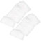TOYANDONA 50 Stück Einweg-Muttermilch Brustwarzenpolster zum Stillen Stillschild Stilleinlagen für die Brust Nipple Pads Breast Pads tragbare Stilleinlage Anti-Überlauf-Stillmatte Vlies Weiß