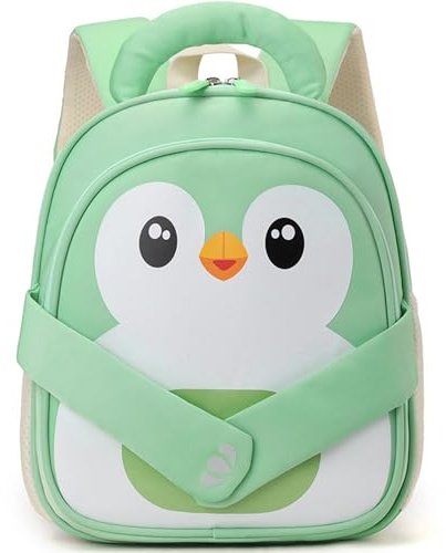 SUNYBLIS Kindergartenrucksack Mädchen Jungen – leichter & wasserabweisender Kinderrucksack mit 3D-Tiermotiv, Brustgurt, Schule Rucksack Kinder, ideal für Kindergarten & Schulranzen für Kita und Krippe