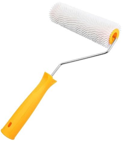 Spikeroller – PP 36x23x7cm | 9 inch Epoxy Floor Finish Roller Concrete-Spiny Bubble Removal Tool | for Self Leveling Floor Building Plate Renovation Underlay Cement Paint Application Use