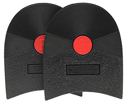 Langlauf Schuhbedarf Herren-Gummiabsatz Gr.72, 93x84mm 1 Paar Anti-Rutsch-Absätze zum Aufkleben | In Europa Hergestellt
