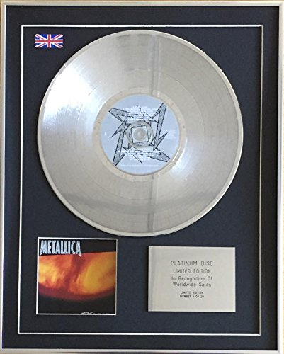 Metallica – Ltd Edtn CD Platinum Disc – Reload