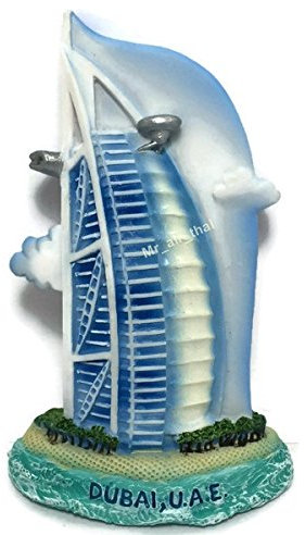 Dubai Souvenir Harz 3D Kühlschrankmagnet Souvenir Tourist Geschenk 047 von Herrn Air Thai Magnet WORLD