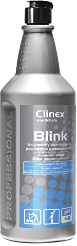 Clinex Universalreiniger Allzweckreiniger BLINK 1 Liter/für alle wasserfesten Oberflächen/Allesreiniger für Reinigung aller Flächen, Hartböden, Wände und Fliesen/Streifenfrei/Frischer Duft