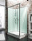 Schulte Cabine de Douche complète en kit 120 x 90 x 204 cm (bac de Douche Inclus), alu-argenté, avec Porte coulissante, Ouverture vers la Gauche, Verre de sécurité Porte 5 mm, Cabine intégrale