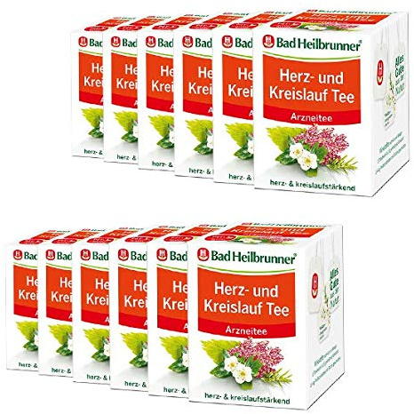 Bad Heilbrunner® Herz- und Kreislauf Tee - 12er Pack