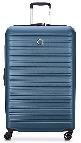 DELSEY PARIS - SEGUR 2.0 - Valise Grande Taille Rigide - 79x50x34 cm - 109 litres - XL - Bleu