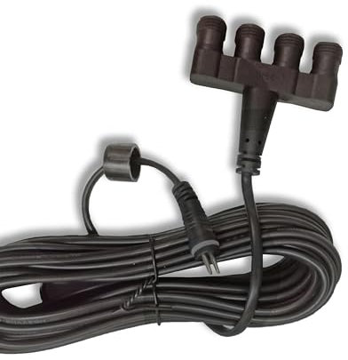 Heissner 4-Wege-Verteiler mit Kabel, für Steinbrunnen (ET20-16916)