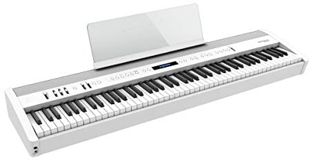 Roland FP-60X, Pro Performance 88-Note Digital Piano, Built-In Powerful Amplifier & Custom Stereo Speakers, Onboard Sound Customization, Curated Tones & FX, Bluetooth & MIDI Connectivity - White