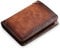 GAEKEAO Mens Wallets RFID Blocking Genuine Leather Slim Wallets for Men with 2 ID Window