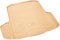 Recambo Gummi Kofferraumwanne Premium passend für Skoda Octavia III Kombi | 2013-2020 | passgenau mit Rand | Beige