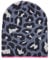 Zwillingsherz Slouch-Beanie-Mütze im Leo Design mit Kaschmir - Hochwertige Strickmütze für Damen Mädchen - Hat - Pailletten Stern - One Size - Sommer Herbst und Winter - JNS p
