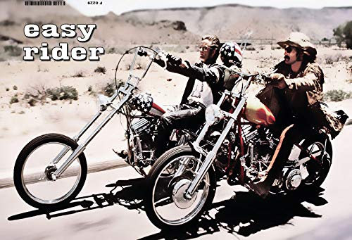 Easy Rider Motiv 2 Poster, individuelles Metallschild, 20,3 x 30,5 cm, Bar, Café, Restaurant, Heimdekoration