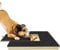 Dog Paw Nail Scratch Pad - Pet Nail File Board Trimming Scratcher Trimmer Box Emery Sandpaper Filing Scratchboard Polish Pads Anxiety Free for Sensitive Dogs (Nail Filing Board)