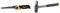 STANLEY FATMAX Scie pour Usage Général - Découpe du Plâtre - 8 Dents/Pouce - Denture Triple Biseaux - 3 Angles de Blocage & STHT0-54159 Marteau de menuisier, Gris