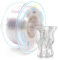 YOUSU PETG 3D Printer Filament 1.75mm, 1kg PLA Filament (2.2lbs) Better Physical Strength and Layer Bonding Performance, Fit Most FDM Printer (PETG Transparent)