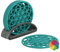 BIASTO Filz-Untersetzer 6er-Set | Petrol/Lago (030) mit Ständer | Blume des Lebens | 10cm Durchmesser | Made in Germany