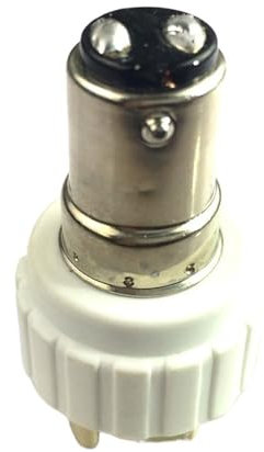 MaGiLL 5pcs blanc haute température B15D Au support de la lampe de conversion G9 ignifuge PBT 15 Socket de convertir à 0degree Portalámparas