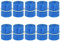 Mllepjdh 10 rollos de torniquetes desechables de elastómero termoplástico, torniquetes sin látex, torniquetes para deportes al aire libre, 10 rollos desechables, torniquete médico de emergencia para