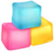 3er-Pack Nee-doh , Stress Cube Squishy Stressbälle für Erwachsene und Kinder, Squishy Fidget Toys, sensorisches Fidget Toy für Ihre Beste Entspannung und Entspannung, Alter 3 bis Erwachsene