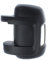 XYZ Parts Short Arm Wing Door Mirror Cover Cap Casing Black Compatible with Fiat Ducato 250 Chassis Cab, MPV & Van 2006-2014 UK Passengers Side Left Hand Replacement