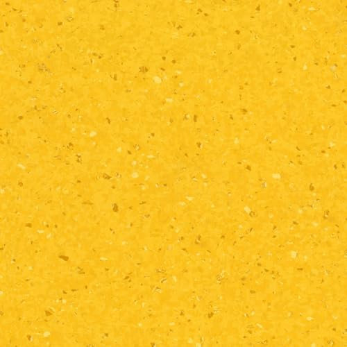 Yellow Mosaic Effect Non Slip Contract Commercial Vinyl Flooring for Usage in Restaurants Kitchens, Gyms, & Garages with 2.0mm Thickness -1m(3'3) X 2m(6'6)-2m²