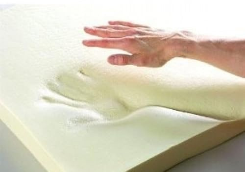 100% Memory Foam Topper, Mattress Pads- 2 Deep -All UK (2ft6 Small Single, 3ft Single, 4ft Small Double, 4ft6 Double, 5ft King And 6ft Super King Mattress Toppers) (4ft6 Double)