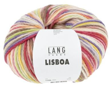 Lang Yarns Lisboa 1156.0001 - gelb/lila/pink/grün