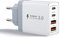 Cargador USB C, 4 Puertos de 40W PD 20W con Adaptador de Corriente y USB-A Cargador rápido para iPhone 16/15/14/13/12/11/Pro/Pro MAX,iPad