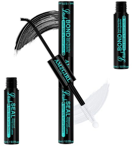 Lash Bond and Seal,Cluster Eyelash Glue for Diy Individual-Eyelash Extensions,Super Strong Hold Cluster Lash Adhesive,Bond and Seal Lashes