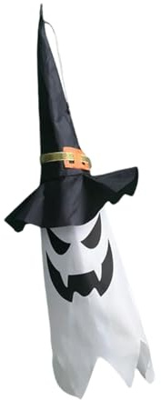 ETUCYNG Halloween-Dekoration, Hexenhut, Dekoration, Laterne, LED, Geist, tragbar, LED, Halloween, Lampe, Hut Light für Karneval