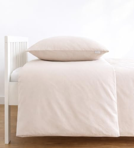 LOOLAY Kinderbettwäsche 110x125 + 35x55 cm – Bettwäsche Set Baumwolle, 2-teilig, Oeko-TEX, weich & atmungsaktiv, passend für IKEA Bettdecken