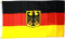 MM 16308 - Bandera de Alemania con águila (150 x 90 x 1 cm), multicolor