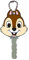 Disney Chip Soft Touch PVC Key Holder