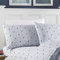 Nautica, Bettwäsche-Set für Doppelbett, Baumwollperkal, leicht und atmungsaktiv, Heimdekoration, Schlafsaal-Essentials (Audley-Streifen Blau, Twin)