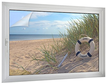 Klebefieber Sichtschutz Rettung auf Usedom B x H: 60cm x 40cm