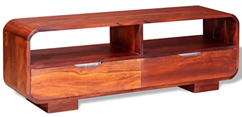 vidaXL TV Schrank Sheesham Holz Palisander Lowboard Fernsehtisch TV Board
