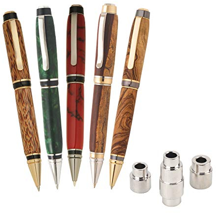 Penn State Industries PKBIGSS2 Big Ben Cigar Twist Ballpoint Pen Kit Starter Package Woodturning Project