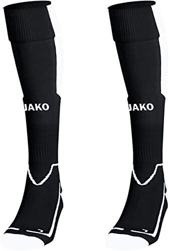 JAKO Lazio Stutzenstrumpf schwarzweiss, 3 (35-38) Herren