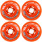 REVISION Rollen Inline Roller Hockey Clinger orange 80 mm 82 A 4er Pack