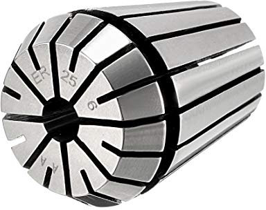 sourcing map Mandrino a molla ER25 da 6 mm per utensile per tornio di fresatura CNC