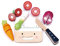 Tender Leaf Toys Schneidebrett & Gemüse (Holzspielzeug, Material Holz, Kinderspielzeug, unterstützt die Feinmotorik, Bunt) 7508274