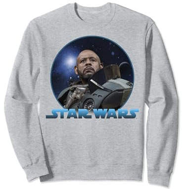 Star Wars Rogue One Saw Gerrera Galaxy Circle Sweatshirt