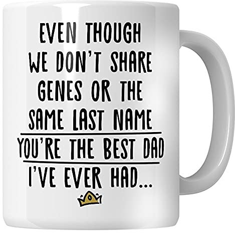 WG - Step Dad Mug,Gifts, Stepdad Mug,Step Dad Fathers Day, Step Dad Fathers Day, Gift for Step dad, Step Daughter Presents