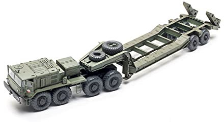 Takom 1/72 escala MAZ-537G Tractor w/CHMZAP-5247G SEMITRRAILER - Kit de construcción de modelos de plástico # 5004