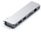 SATECHI USB-C Hub Pro Max, 8-in-1 Adapter USB4 40Gbps, 96W Power Delivery, HDMI 4K@60Hz, USB-C/USB-A 5Gbps, SD/MicroSD-Kartenleser, Ethernet, 3.5mm Audio, für MacBook Pro/Air M1 M2 M3 M4 (Silber)